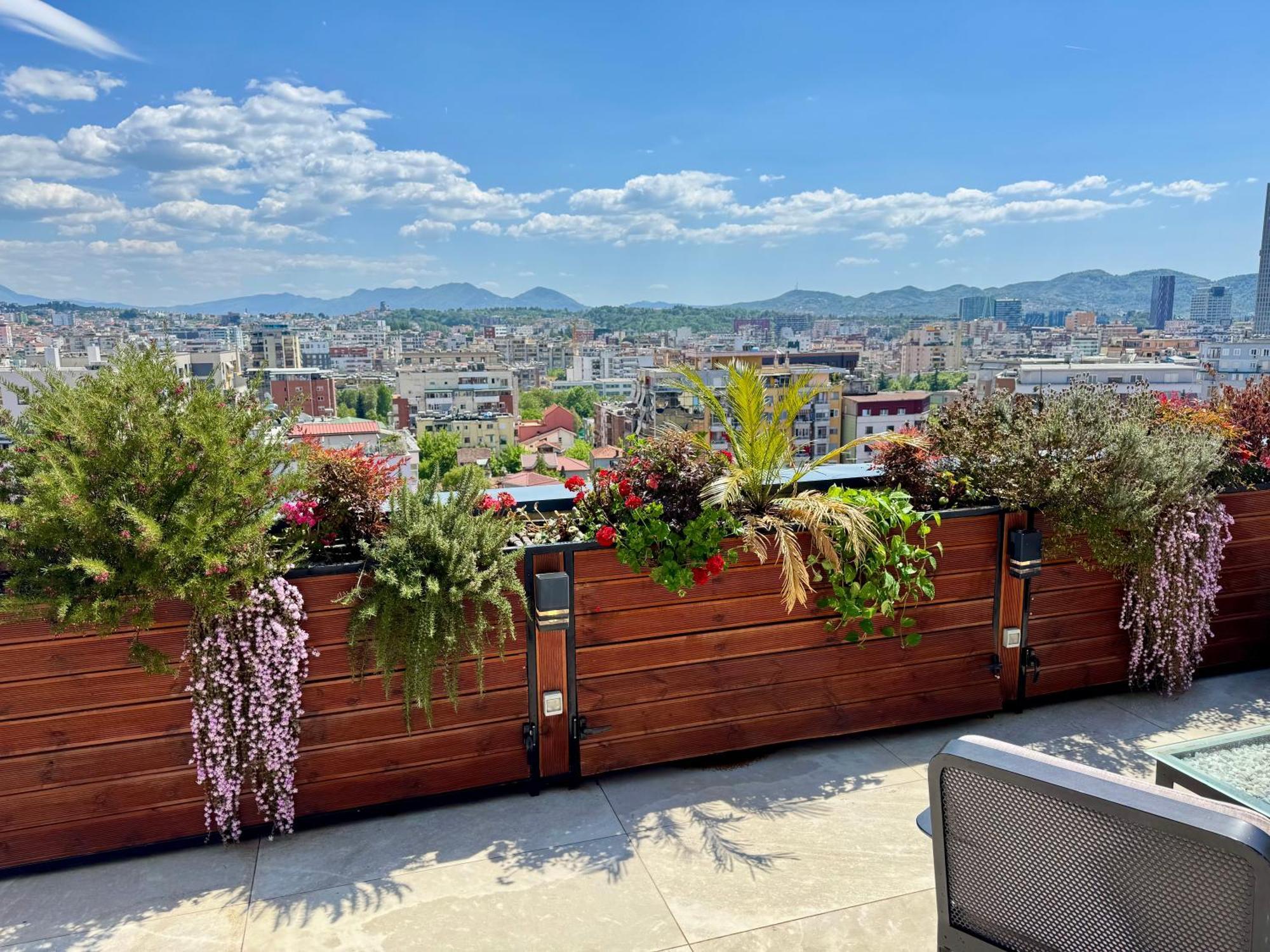 "Superattico" - Central Tirana Gorgeous Penthouse, Free Parking Екстер'єр фото